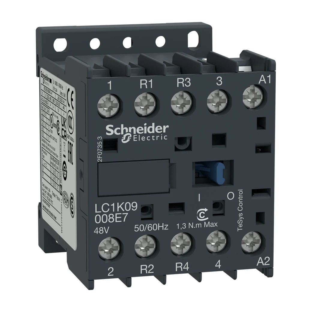 TeSys K Contactor, 4P (2NO + 2NC), 110V AC Coil
