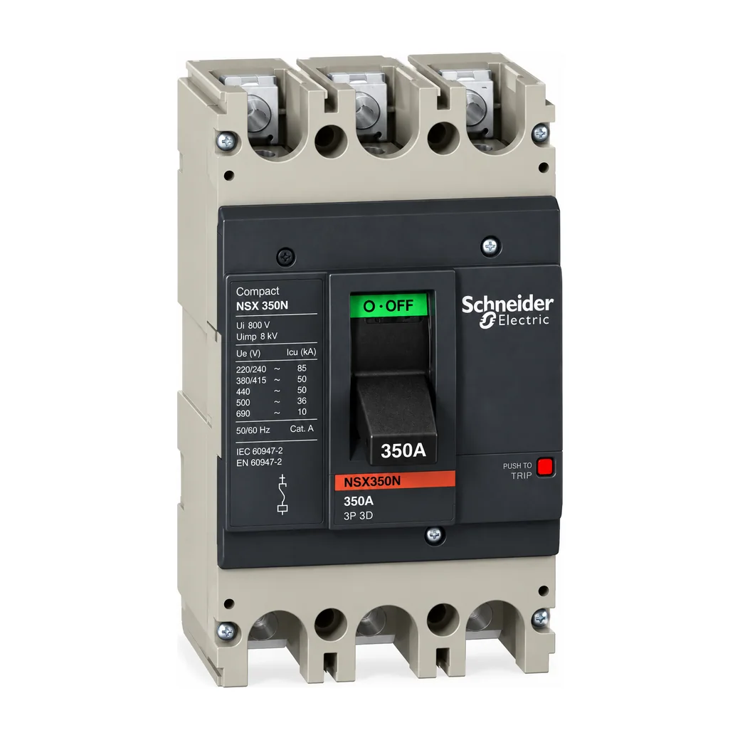 EZC400N MCCB, 3P, 350A, 36kA